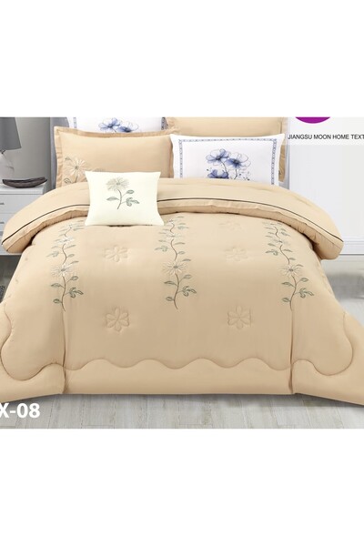 alzawia King size, comfortable and soft 4-piece double patterned duvet cover ...