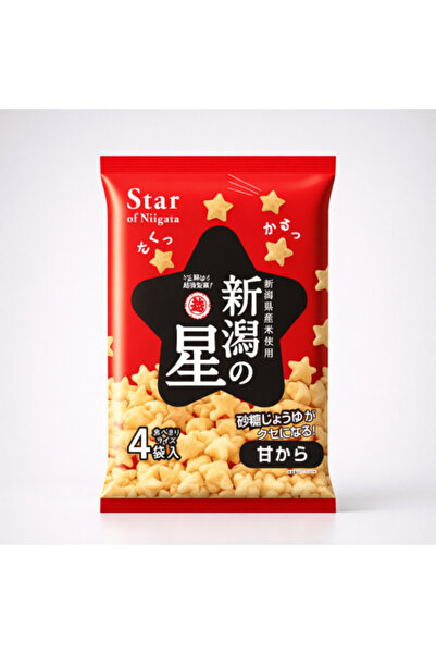 Funwari Meijin Rice Snack with Kinako Flavor (12 Pieces) - Japanese Snack -