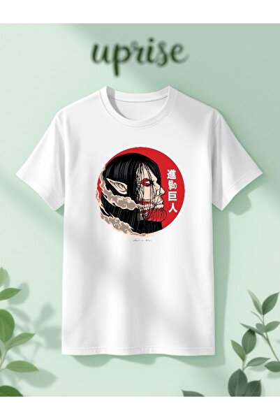 Vordevia Attack on Titan Eren Printed Cotton Oversize T-Shirt