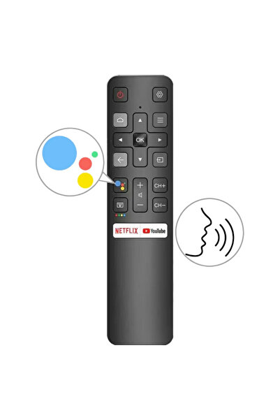 OEM TCL RC802v LCD remote control with voice and Bluetooth