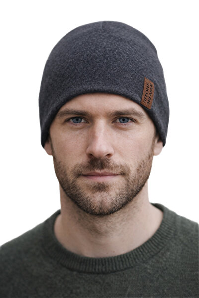 CosmoOutlet قبعة رجالية من القطن الممشط بلون نيلي، موديل مسطح، مرنة وخفيفة ال...