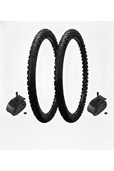 güçlü bisikletmotosiklet 16 Jant Lastik Seti - 2 Dış + 2 İç Lastik Oto Kalın ...
