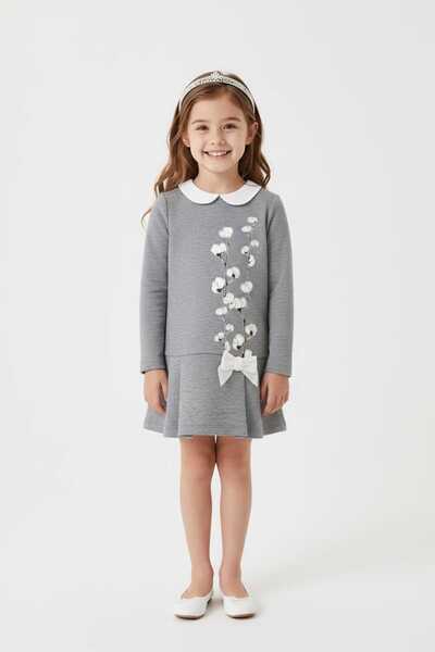 Chicco Rochie cu guler rotund