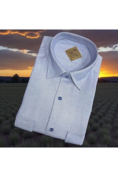 ALMİNA Double Pocketed 100% Cotton Dad Shirt with Flap