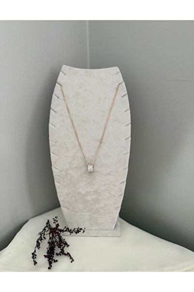 XUPING JEWELRY XUPİNG JEWELERY zirkon taş halka uçlu , 14 k rose altın kaplam...