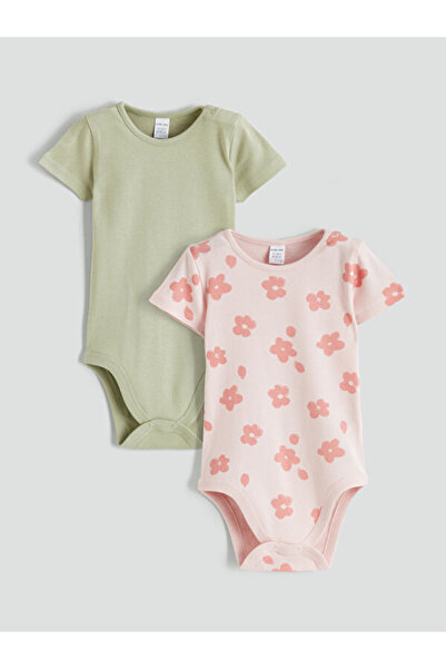 LC Waikiki RMZ GİYİM FARKIYA بدلة أطفال بناتي مطبوعة بتصميم كبسولات قابلة للغ...