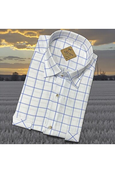 ALMİNA Double Pocketed 100% Cotton Dad Shirt with Flap