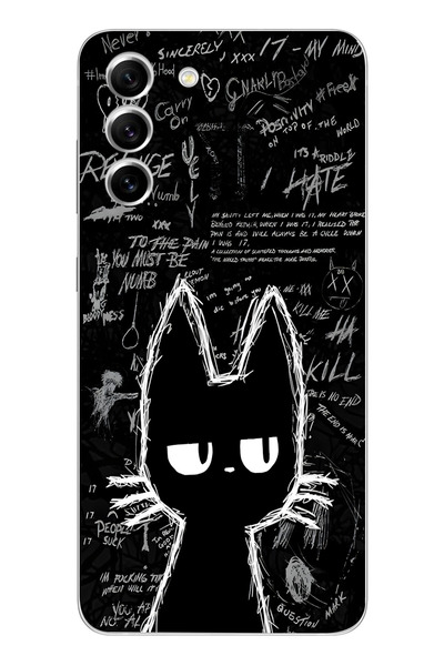 moonset Samsung Galaxy S21 Uyumlu Baskılı Yumuşak Silikon Şeffaf Telefon Kılıfı