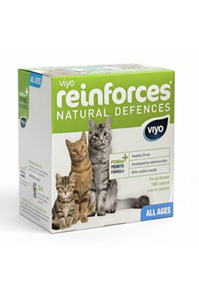 Viyo Reinforces Kedi | Bağışdsıklık Güçlendirici Lezzetli Sıvı Prebiyotik İçe...
