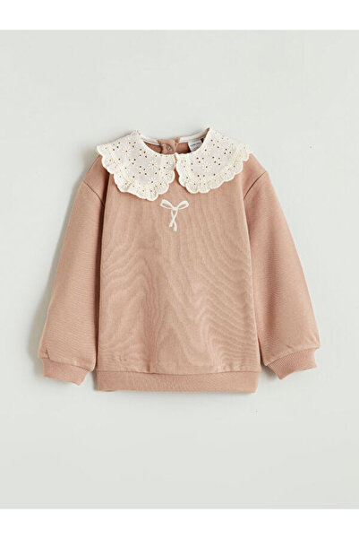 LC Waikiki سترة بيب كولورز بيبي سويت شيرت للفتيات من ESVAB