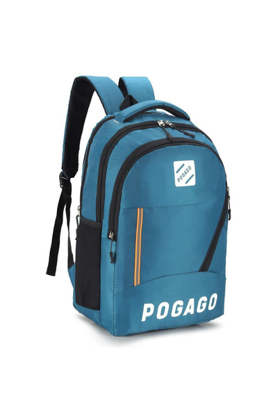 POGAGO 14 Inch Laptop Backpack for School & College Polyester Backpack with 4...