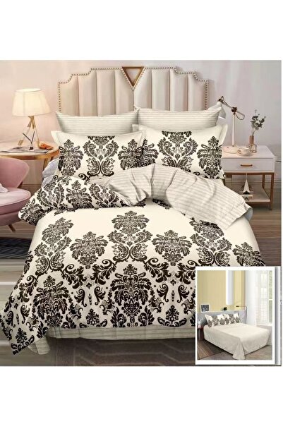 OEM Bed linen, fine cotton 6 pieces, duvet cover 200x230, bed sheet 240x250