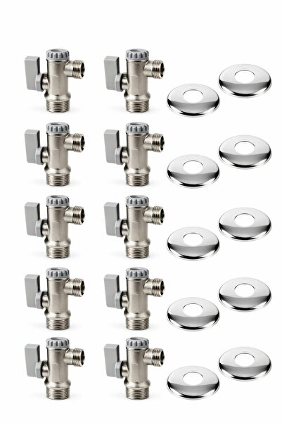 RocciArmatur صنبور مياه بفلتر مدمج 10 قطع، جسم نحاسي، صنبور مصبوب بفلتر مدمج،...