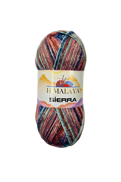 Himalaya Sierra Ebruli Cotton Örgü İpliği 100 gr