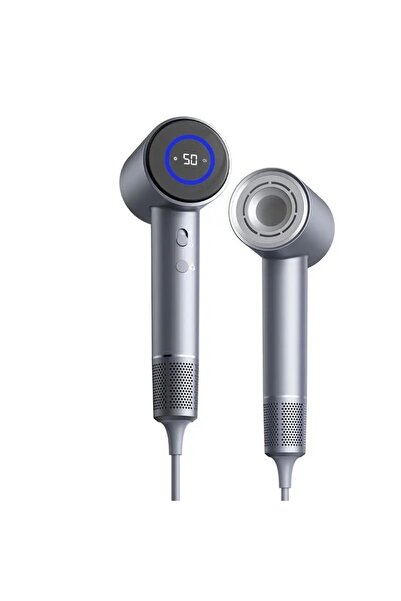 OEM D3 Hair Dryer, LED Display, 1600W, 4 Temperature Settings, 2 Speeds, Ioni...