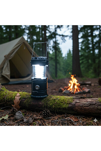 MZK BIÇAK kamp aydinlatma güneş enerjili şarjlı