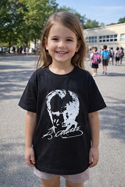 GAYEM Ataturk Printed Children's and Youth T-Shirt