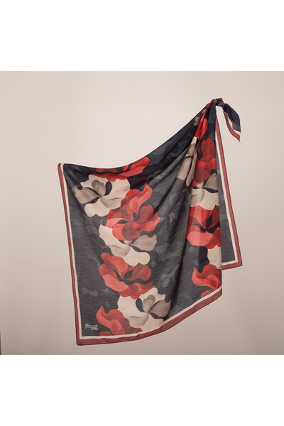 PİRAMİT Coolness Viscon Eşarp | Floral Akış