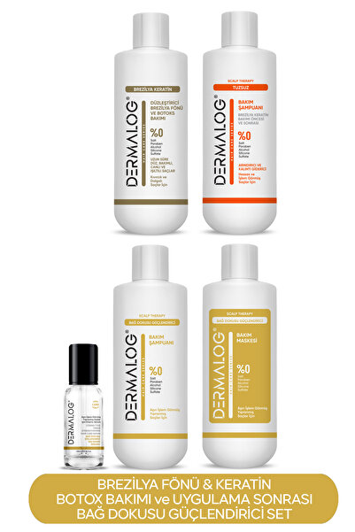 DERMALOG Brezilya Fönü & Keratin Botox Bakımı Ve Uygulama Sonrası Bağ Dokusu ...
