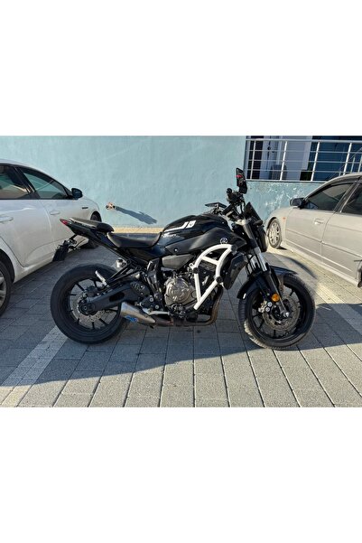 Yamaha MT07 ÖZEL ÜRETİM 3 TAKOZLU ÖN KORUMA DEMİRİ BEYAZ