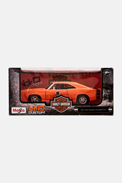 Maisto 1/25 Harley Davidson 1969 Dodge Charger R/T, Orange