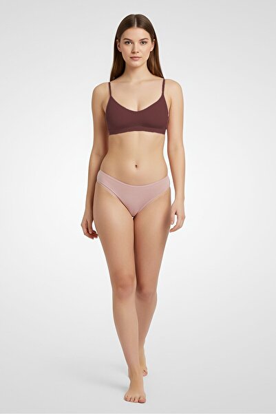 RENE ROFE Women 5 Pieces Solid Thong, Multicolor