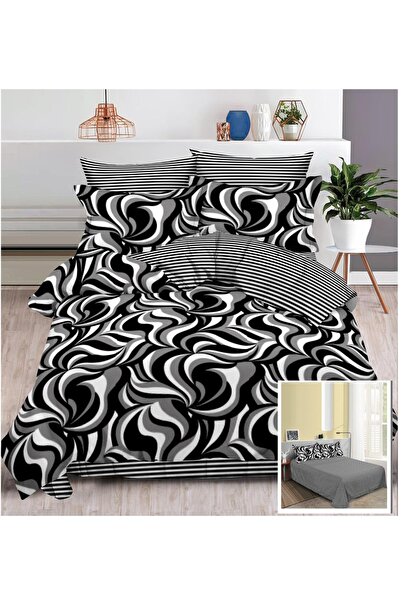 OEM Bed linen, fine cotton 6 pieces, duvet cover 200x230, bed sheet 240x250