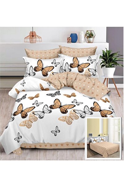 OEM Bed linen, fine cotton 6 pieces, duvet cover 200x230, bed sheet 240x250