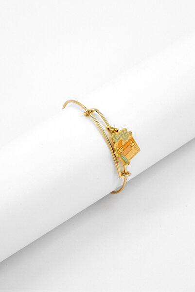 Alex and Ani Women Orlando Charm Bangle, Gold