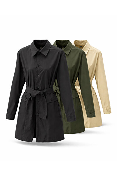 Avni Ceylan Men's Daily Use Belted Trench Coat