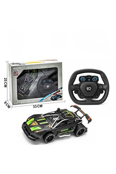 NiceLook The Little Road Monster - an R/C car with a smart steering wheel.