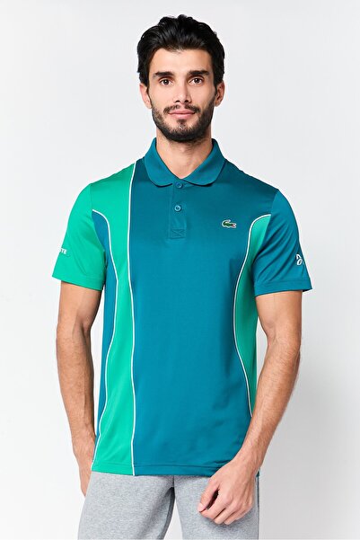 Lacoste Men Regular Fit Short Sleeve Outdoor Polo Shirt, Multicolor