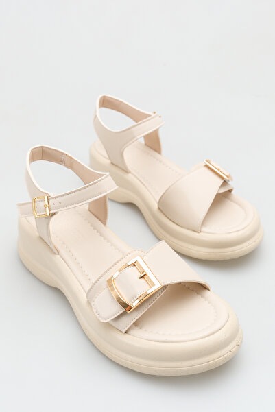 SH SİLVER MODA صندل نسائي يومي خفيف الوزن أنيق ومريح مع مشبك