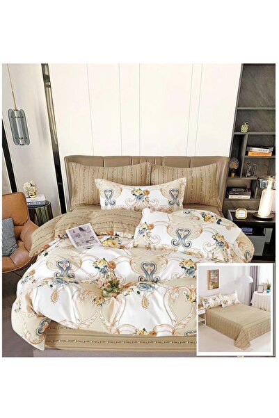 OEM Bed linen, fine cotton 6 pieces, duvet cover 200x230, bed sheet 240x250