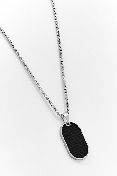 Steeltime Men Folding Step Stool Necklace, Silver