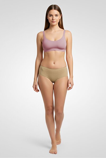 RENE ROFE Essential By Women 5 Pieces Plain Hipsters, Multicolor