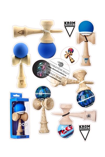 Decoratiuni Dulci Представете си pentru decor tort | Blue Kendama - Decupat