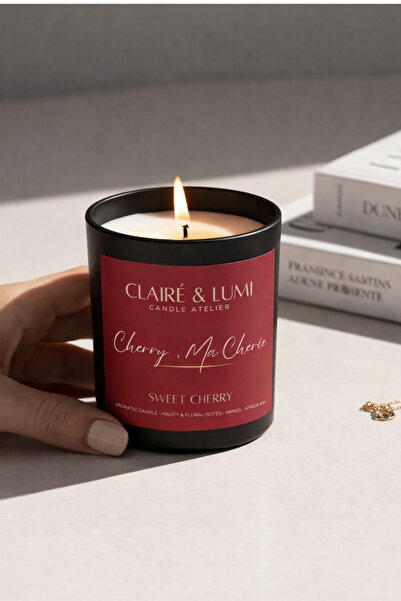 CLAIRÉ & LUMI Lumânare Parfumată Chery, Ma cherie