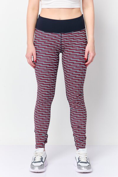 Tommy Hilfiger Tommy Sport Women Sportswear Fit Training Leggings, Multicolor