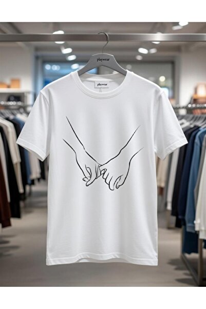 playwear PLAY WEAR Unisex Χαλαρή Εφαρμογή MINIMAL SPOKE Μπλουζάκι με στάμπα μ...