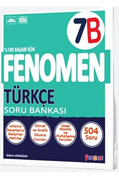 Fenomen Yayıncılık 7. Sınıf Türkçe B Fenomen Soru Bankası