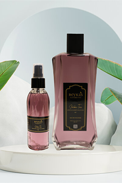Beykas Cosmetic Erguvan Çiçeği Kolonyası 250 ml. İtalyan Cam Şişe, 150 ml. Sp...