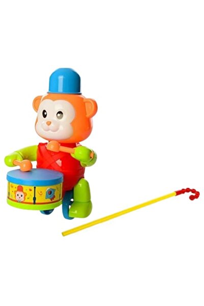 Toy Toy Toy Maimuță de tras cu tobă albastră