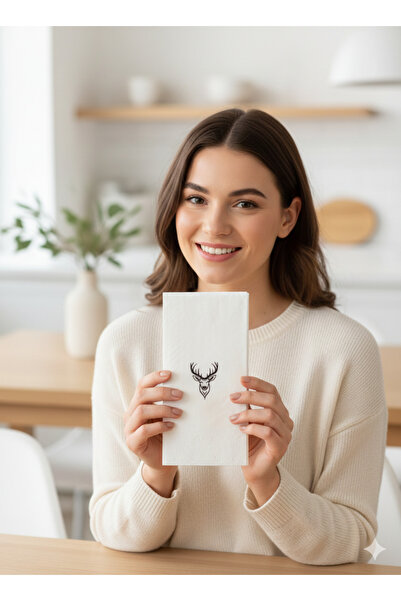 Palo Santo GEYİK Desenli Baskılı Peçete Hediyelik 1 adet