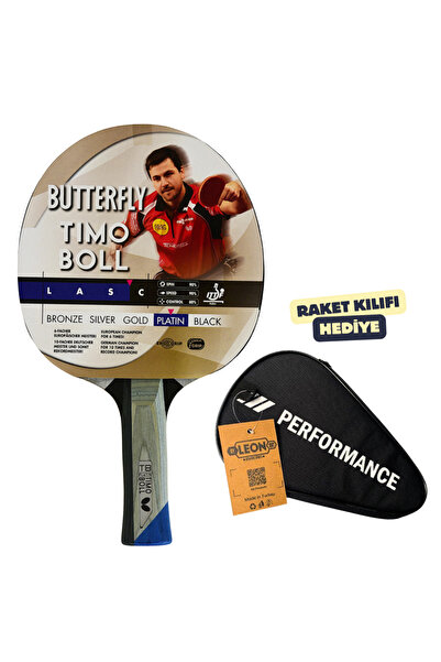 BUTTERFLY مضرب تيمو بول بلاتينيوم لتنس الطاولة معتمد من الاتحاد الدولي لتنس ا...