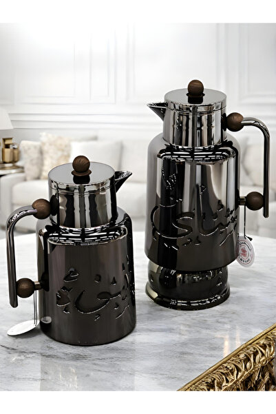 Generic Luxury Arabic engraved coffee and tea thermos set