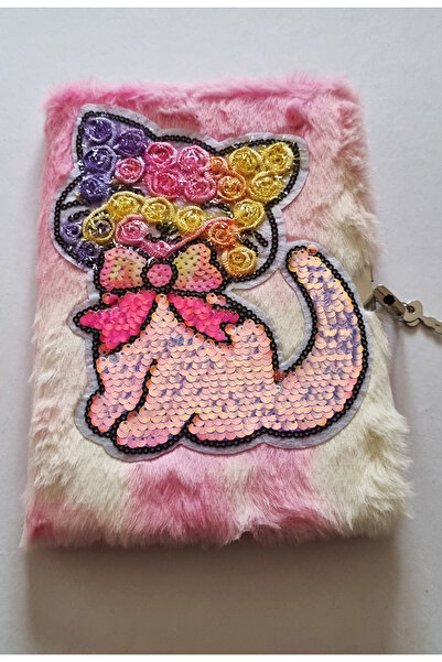 Modellino Lockable Memory Book 3D Figured Plush Daily Memory Notepad 80Y A5 L...