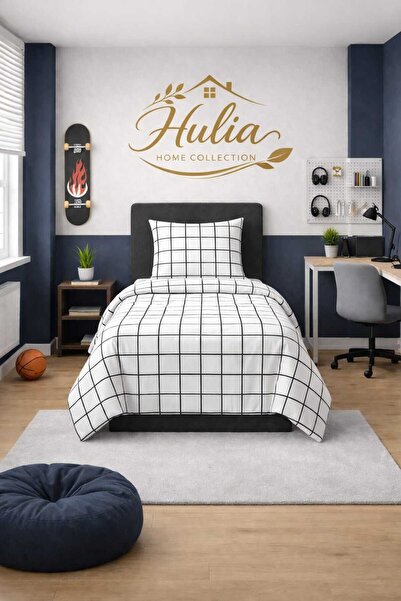 Altıntaş soft Elastic Sheet Duvet Cover Set, Single Size, Cotton, Soft Textur...