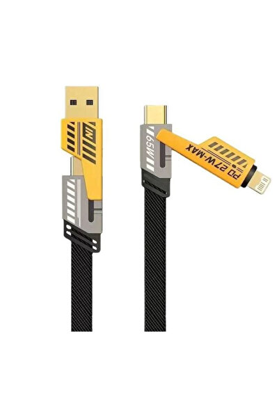 OEM Cablu de date 4 în 1 Android, Apple, USB-A la Type-C Selani 27W