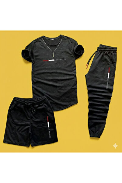 Ardiyoza 3-Piece Summer Set (T-Shirt-Shorts-Sweatpants)